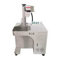 Nouvelle machine de marquage laser UV à fibre optique haute précision 3W 5W 10W avec refroidissement par eau pour métaux et non-métaux, prenant en charge les formats DXF/BMP/AI