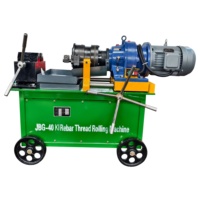 Carbon Steel Rod Threading Machine 4.0KW 3-380V Easy to Operate for 14-40mm Diameter