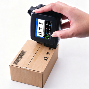 Low Moq <strong>Dot</strong> Matrix Type-C Easy Operate Fast Dry Mini Name Printer Hand Glass Design Machine for Cardboard Box - Product Image 1