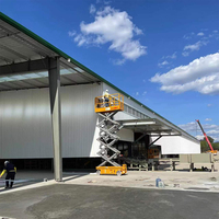 Estructura de Acero Galvanizado PTH, Almacén de Gran Envergadura, Taller Prefabricado, Estructura de Acero, Garantía de 2 Años, Resistente a Vientos de 121+ mph