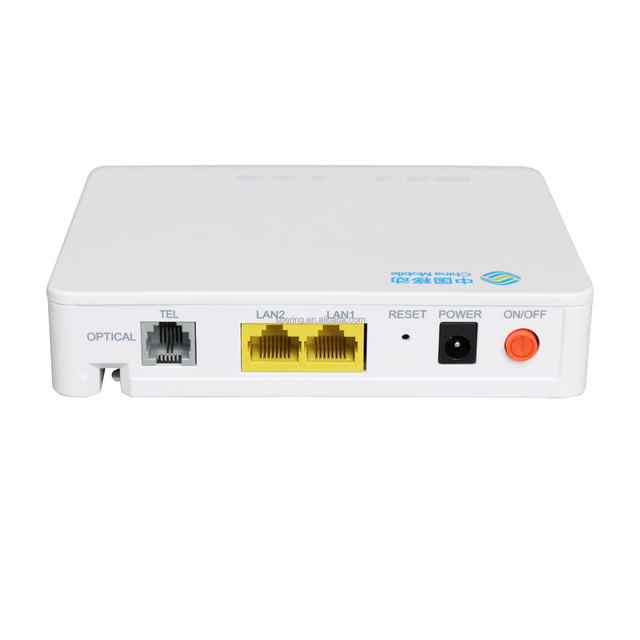 New Original Epon GPON Onu router fiber Optic F412 V6 Ont English Version 1Ge 1Fe 1tel Gpon Ont F603 F612 v6.0 GPON F412 v6.0