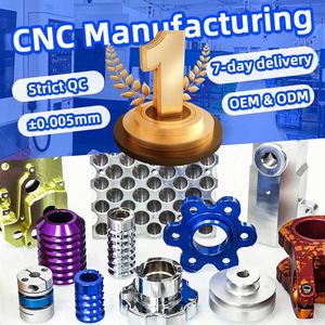 Servicio de Prototipado Rápido Personalizado para Piezas de Aluminio Anodizado Mecanizadas por CNC, Piezas Personalizadas de Aluminio, Latón, Acero y Acero Inoxidable CNC - Product Image 5