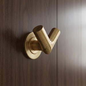 Ak Brass Modern Stainless Steel Wall Hook With Brass Finished <b>Coat</b> Hanger Wall Hanger - Product Image 4