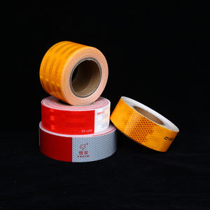 Autocollants autocollants à points de voiture taille personnalisée, ruban réfléchissant en <span class=keywords><strong>feutre</strong></span> pour camion pour la sécurité routière - Product Image 4