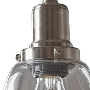 מנורת זכוכית נורדית ורוד שמן מודרנית ללוטוס למנורת תקרה מזכוכית