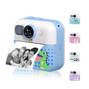 Cámara para niños Cámara de impresión instantánea Impresión instantánea para niños 1080p HD Pantalla táctil de 2,4 pulgadas Mini Cámara Selfie con juguetes para niños 2025 - Product Image 1