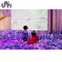 Aire de jeux intérieure pour enfants, piscine à balles, jeu interactif mural 3D avec projecteur de balles AR pour enfants