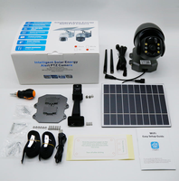 Mini caméra de sécurité solaire extérieure 9600mAh 1080P, détection intelligente PIR humaine, suivi du mouvement humain, sans fil, haute définition