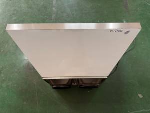 Barbecue électrique en acier inoxydable de 48 pouces, 1800 CFM, avec filtre à déflecteur, télécommande à 4 vitesses, 2 lumières LED, arrêt retardé, pour usage domestique - Product Image 3