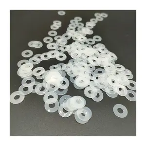 Din Standaard M8 M10 M12 Pa6 Plastic Bevestigingsmiddel Ronde Vlakke Ring Effen Ringen Dunne Pakking Isolatie Clear Spacer Nylon Pakking