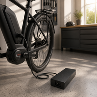 Chargeur de vélo électrique 36V avancé, adaptateur d'alimentation au lithium à charge rapide 42V 6A pour vélo électrique Bosch, prix d'usine
