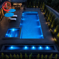 Longxuan Equipment Komplettset FRP GRP Versenkter Unterirdischer Eingelassener Fiberglas-Keller-Swimmingpool