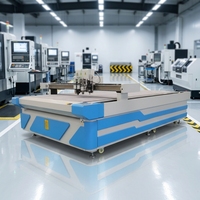 Oscillerende messen snijmachine 1625 met CCD-camera CNC digitaal snijsysteem voor leer, textiel en schuimmaterialen