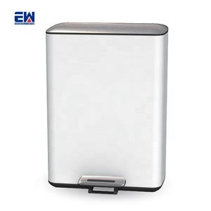 سلة قمامة ذكية بتصميم جديد وأنيق مزودة بدواسة قدم لإعادة تدوير المخلفات مستطيلة الشكل ذات سعة كبيرة بتخفيضات كبيرة من موردات المنزل - Product Image 3