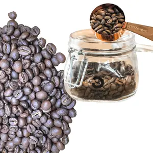 भुना हुआ रोबस्टा अच्छी कीमत वियतनाम उत्पाद अरेबिका कॉफी बीन्स मिश्रण फ्रेंच भुना प्रक्रिया शहद और अर्द्ध-से धो एकल मूल