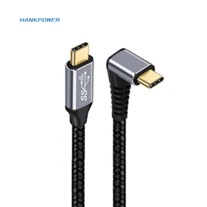 Cavo USB <span class=keywords><strong>C</strong></span> a Type <span class=keywords><strong>C</strong></span> PD 100W 5A per Ricarica Rapida, Cavo Angolato per Laptop, 10Gbps USB 3.1 Gen2 Type-<span class=keywords><strong>C</strong></span> - Product Image 5