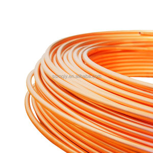 ท่อทองแดงแพนเค้ก C12200 ขนาด 5/8" 3/<span class=keywords><strong>4</strong></span>" 7/8" สีแดง เกรดตรง ลายสี่เหลี่ยม สำหรับงานทำความเย็น - Product Image 2