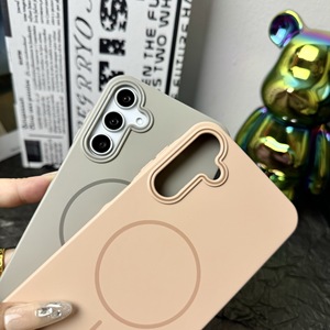 Custodia sottile rigida <span class=keywords><strong>per</strong></span> PC custodia <span class=keywords><strong>per</strong></span> telefono magnetico senza fili <span class=keywords><strong>per</strong></span> <span class=keywords><strong>Samsung</strong></span> <span class=keywords><strong>per</strong></span> Galaxy S25 Ultra S24 S23 A56 A34 A36 A16 A06 Plus Mobile New - Product Image 3