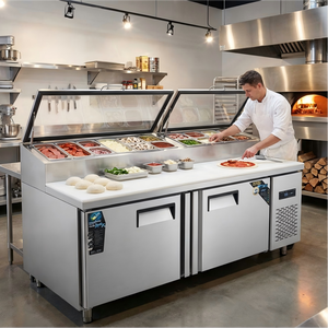 Réfrigérateur commercial pour garde-manger, réfrigérateur de bar <span class=keywords><strong>multi</strong></span>-portes, congélateur de présentation commercial - Product Image 3