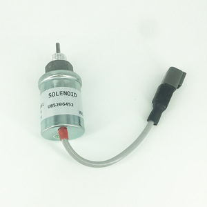 Vanne solénoïde Populace U85206452 24V DC en métal pour coupure de carburant de groupe électrogène - Product Image 2