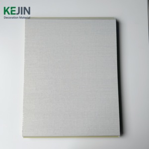 Plástico y polvo de piedra Decoración de <span class=keywords><strong>PVC</strong></span> Panel de techo Panel de pared de <span class=keywords><strong>PVC</strong></span> Fácil de instalar Material de diseño interior para oficina - Product Image 3