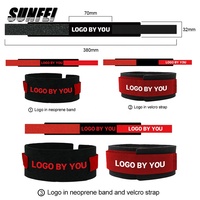 Bracelets de chronométrage IRun Race Chip avec boucle et fermeture auto-agrippante, bande de cheville rembourrée en néoprène, couleur personnalisée, ceinture de chronométrage pour triathlon