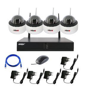Anspo 4ch 3.0MP Kit de caméras de sécurité sans fil CCTV avec enregistreur NVR de haute qualité IP WIFI Dome night <span class=keywords><strong>visio</strong></span> - Product Image 1
