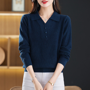 Áo khoác <span class=keywords><strong>cardigan</strong></span> dệt kim nữ cổ V dáng rộng tay dài, kiểu mới 2026, chất liệu trơn, phong cách thường ngày, thích hợp mặc đi làm, nhận đặt hàng OEM ODM - Product Image 4