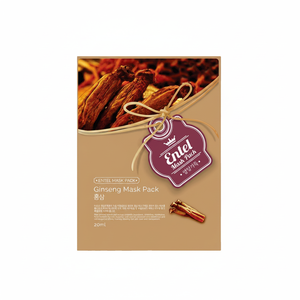 ENTEL(GINSENG)_ fabriqué en corée, soins de la peau à domicile, masque pour le corps, cosmétique, beauté du visage, feuille de Mascarillasl, coréen - Product Image 2