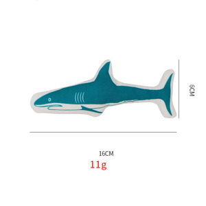 Hot Selling Wholesale Catnip <b>Cat</b> Toys Canvas Fish Style <b>Plush</b> Kitten Chewing Toy Wear-Resistant Interactive Pet Supplies - Product Image 5