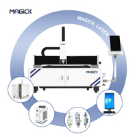 Mesin pemotong laser lembaran besi presisi tinggi MK-3015S mesin pemotong laser logam multifungsi