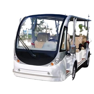 Oferta Especial: Buggy Turístico de 11 Asientos, Motor de 72V 5KW, Capacidad de Subida del 20%-25%, Vehículo de Pasajeros Tipo Minibús - Product Image 1