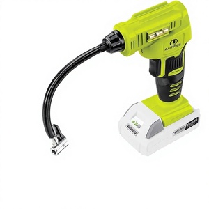 Compresseur d'air portable sans fil Auto <span class=keywords><strong>Joe</strong></span> 24V-AJC-MAX 24V IONMAX avec batterie 13Ah, embout de gonflage et adaptateurs Presta coniques pour pneus - Product Image 1