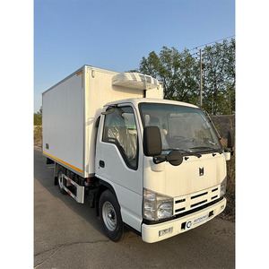 4*2 Refrigerated Truck ISUZU KV100 Manual New Diesel -15C 5C Temperature Range 18m Box Volume <b>Transport</b> Eggs Fruits Meat - Product Image 1