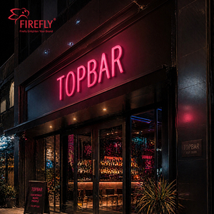 Letrero de Neón LED Rojo Personalizado, <span class=keywords><strong>Luz</strong></span> de Neón Acrílica 3D, Letrero con Logotipo Comercial para Decoración de Pared de Bar, Club o Fiesta - Product Image 5