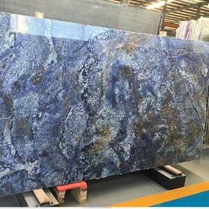 Dalles de pierre en granit bleu Azul Bahia, épaisseur 2 cm 3 cm, revêtement de sol, mur de fond, jardin, à vendre - Product Image 5