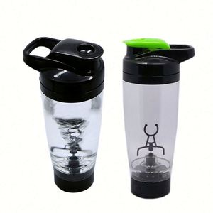 Bouteille mélangeuse électrique portable pour protéines en poudre, 20 oz (600 ml), sans BPA, avec batterie, vente en gros - Product Image 1