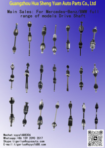 เพลาขับสำหรับ Mercedes-Benz เพลาขับด้านหน้าซ้าย W211 S211 A2113301701 A2113301101 2113301701 - Product Image 4