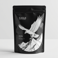 Sacs d'emballage en aluminium Mylar de qualité alimentaire à faible MOQ, personnalisables avec fermeture éclair, pochettes verticales, couleur et logo personnalisés, marque FYH
