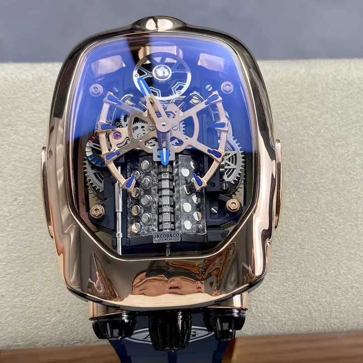High Quality Jacob Mechanical Movement Watch - 3BAR Water Resistant