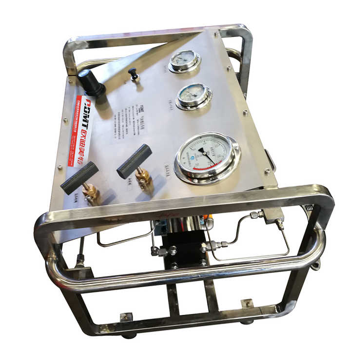OMA/OMD/OMT Series High Pressure Double Acting Pneumatic Booster Pump