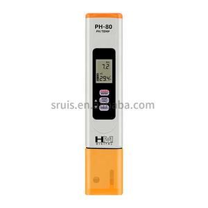 HM PH-80数字水质测试仪防水2合1酸碱度温度计，带ATC - Product Image 1