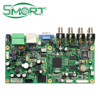 Électronique intelligente, fabricant chinois de composants de téléviseurs LED, fabricant de cartes mères de téléphones portables, carte de circuit imprimé, matériau FR4, HASL/ENIG