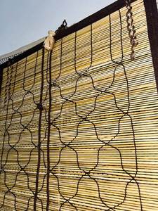 Stores en bambou tissé sur mesure, filtrant la lumière naturelle, pour maison, hôtel, restaurant, sans système de tirage - Product Image 5