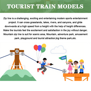 Sky ziplines Zip Dây trên không ropeslide dự án danh lam thắng cảnh treo thiết bị weiya trải nghiệm - Product Image 3