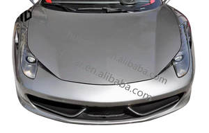 Alerón Delantero de Fibra de Carbono Brillante de Alta Calidad, Kit de Carrocería para <span class=keywords><strong>Ferrari</strong></span> <span class=keywords><strong>458</strong></span>, Cubiertas de Ventilación de Aire, Piezas de Carrocería - Product Image 4