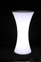 Meuble de bar lumineux, lampe led d'humeur romantique, change de couleur, lumière à led, table de cocktail