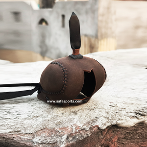 หมวกนกเหยี่ยวแบบอาหรับ หนังนิ่ม ออกแบบเองได้ |   อุปกรณ์สำหรับการเลี้ยงเหยี่ยว - Product Image 1