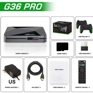 Console de Jeu Vidéo Classique S G36 Pro HD pour TV, Boîtier de Jeu Android 9 Double Système G36pro, Super Console de Jeu Sans Fil - Product Image 2
