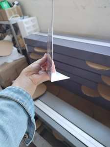 Dobladora de calentador de plástico acrílico, máquina plegable de tablero acrílico de vidrio Plexi transparente para industria de publicidad, 125cm - Product Image 4